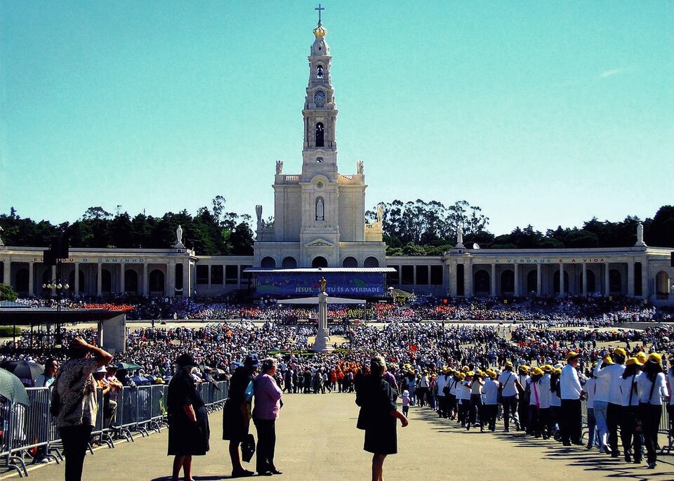 Santuario de Fátima en Portugal